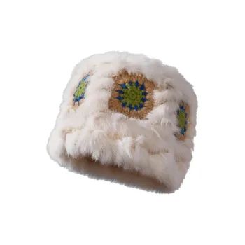 Classmate Yang Rabbit Fur Blend Beanies Women's