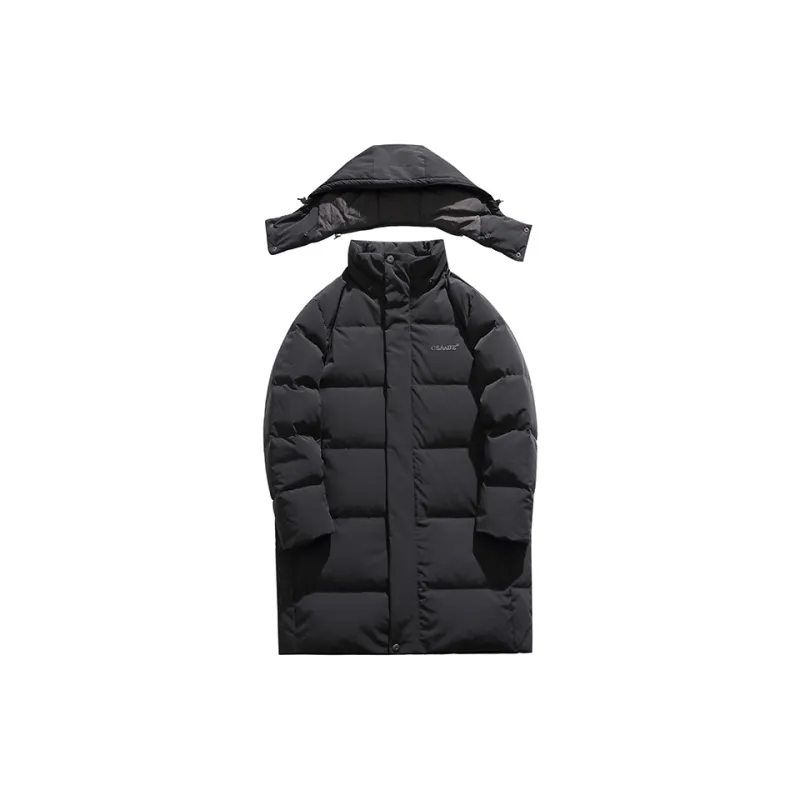 GSUE Winter Puffer Jacket Unisex Red-14