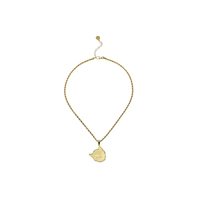 BEASTER Gold Plated Silver Necklaces Unisex-3