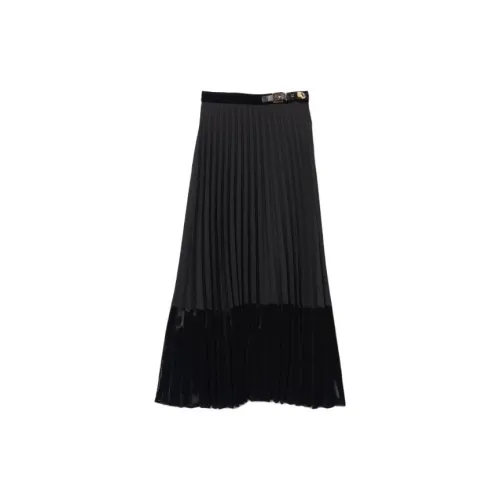 Sandro Casual Long Skirts Women's Black