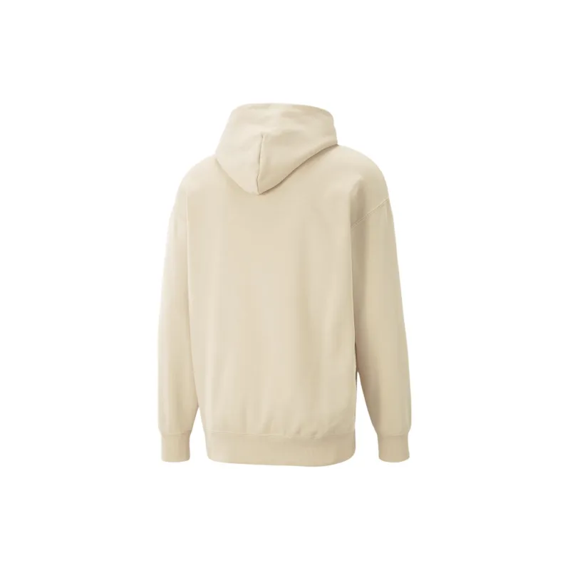 PUMA Classics Relaxed Hoodie Men Sweatshirt Men's Yellow-1