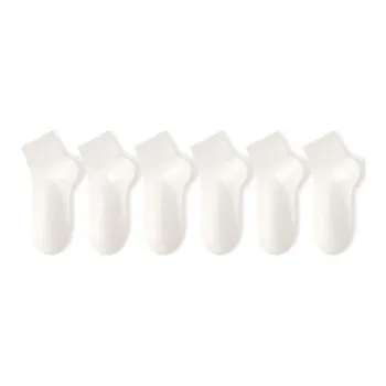 B&C.Room FW23 Ankle Socks Unisex 6 Pack Black White Gray