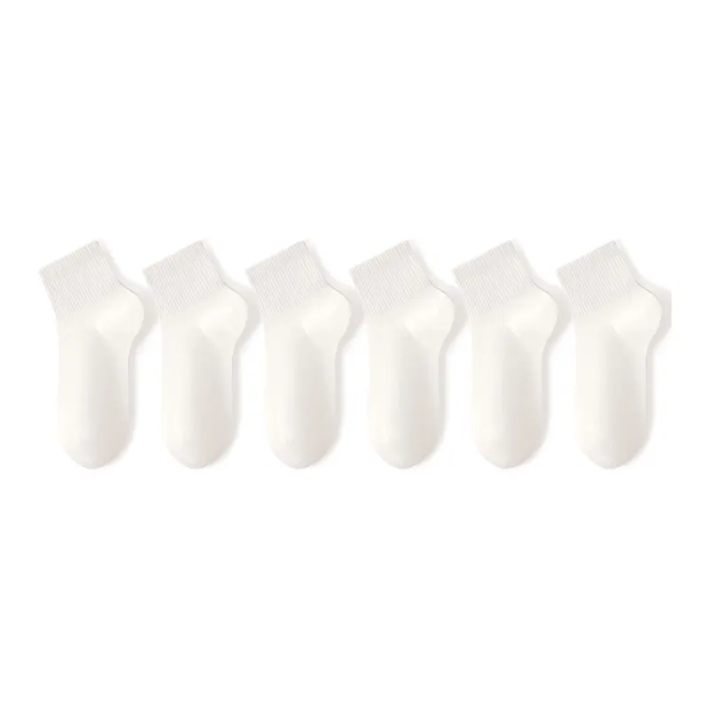 B&C.Room FW23 Ankle Socks Unisex 6 Pack Black White Gray-0