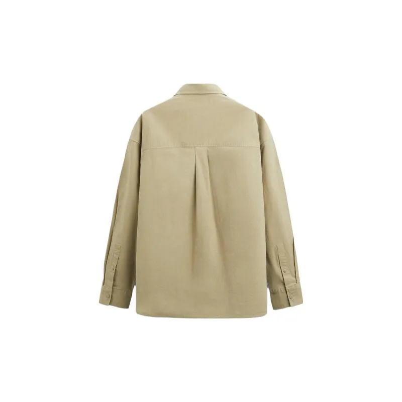 ZARA Shirts Men Khaki-1