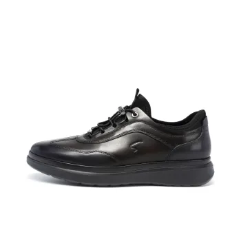Satchi Slip Resistant Low Top Casual Shoes 4cm Men's Gray