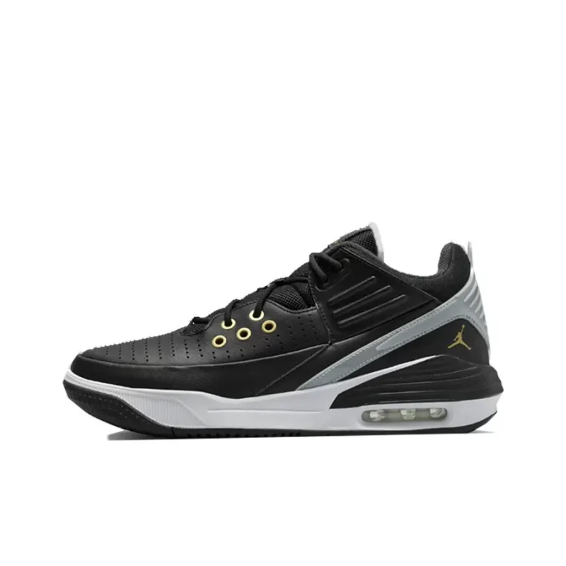 Jordan Max Aura 5 Black Metallic Gold-0
