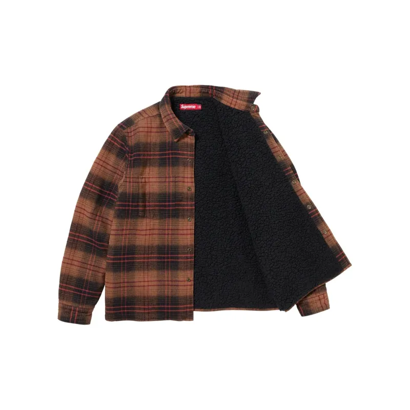 Supreme Lined Flannel Snap Shirt - Cheap Rcj Jordan Outlet