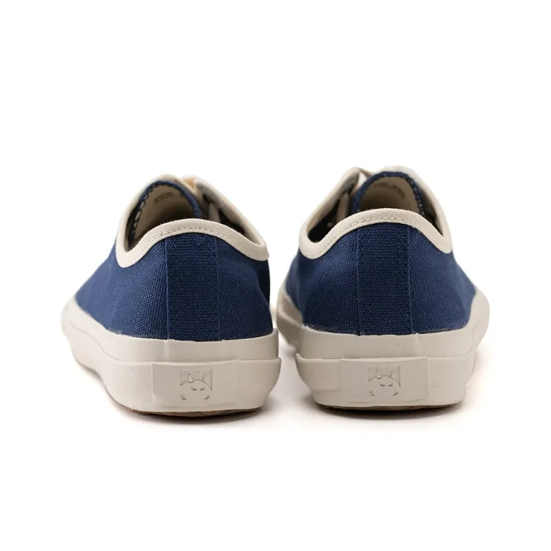 IT'S WEIRD Low Top Canvas Shoes Unisex Blue-4