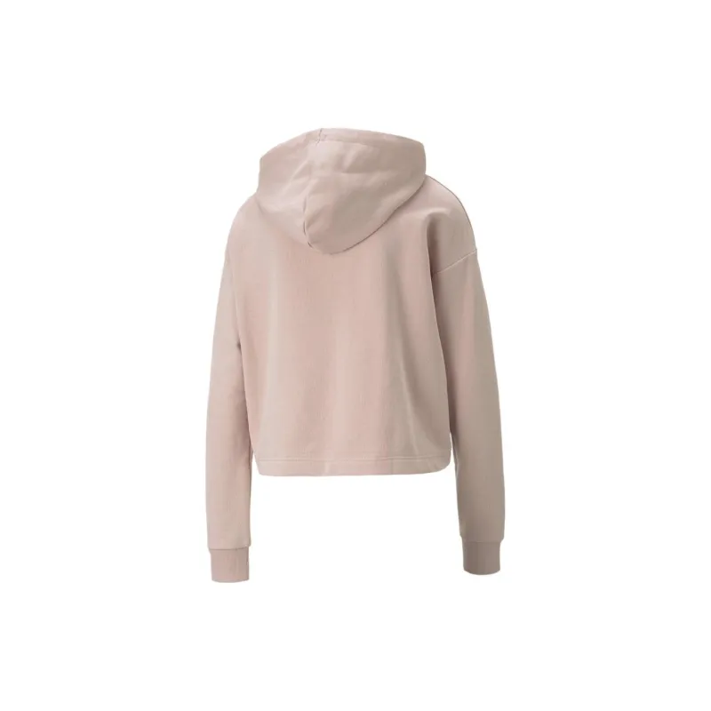 PUMA Puma Power Tape Hoodie TR Sweatshirt Women's Pink-1
