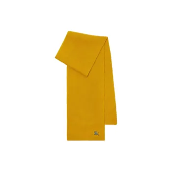 Burberry Knit Scarves Unisex Yellow
