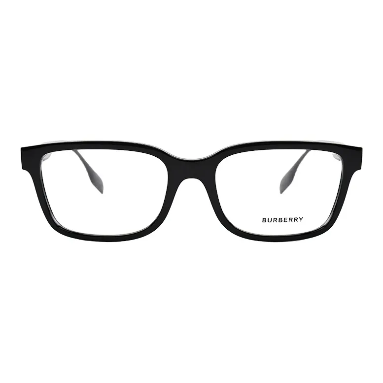 Burberry Plate Frame Polycarbonate Lens Square Eyeglass Frames Unisex-1