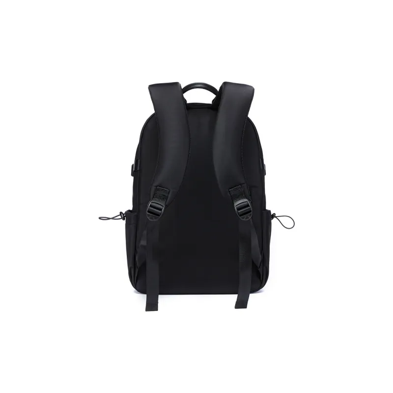SEPTWOLVES Fabric Backpack Medium Size Unisex Black-3