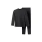 Women's Mock Neck Charcoal Black