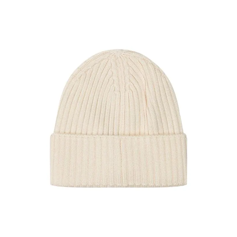 Moncler Logo Patch Wool Beanie-1