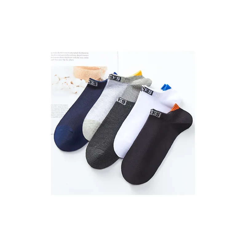 Lanza No Show Socks Men's 5 Pack-9
