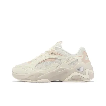 Skechers D'LITES HYPER BURST Chunky Sneakers Women's Low Top Ecru