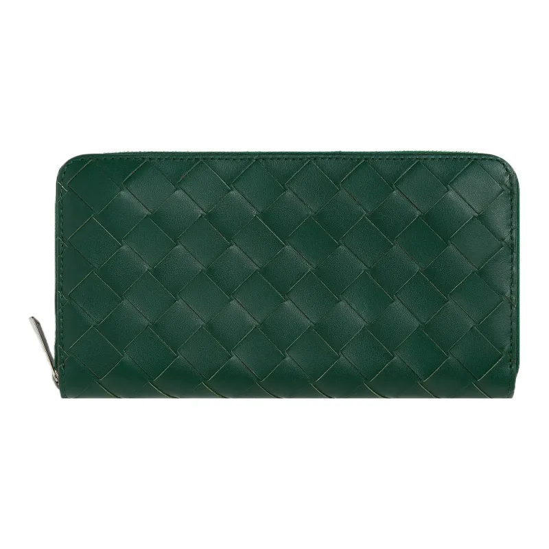 Bottega Veneta Intrecciato Zip Around Wallet-0