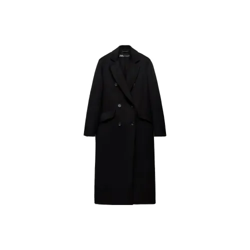 ZARA Coats Women's Black