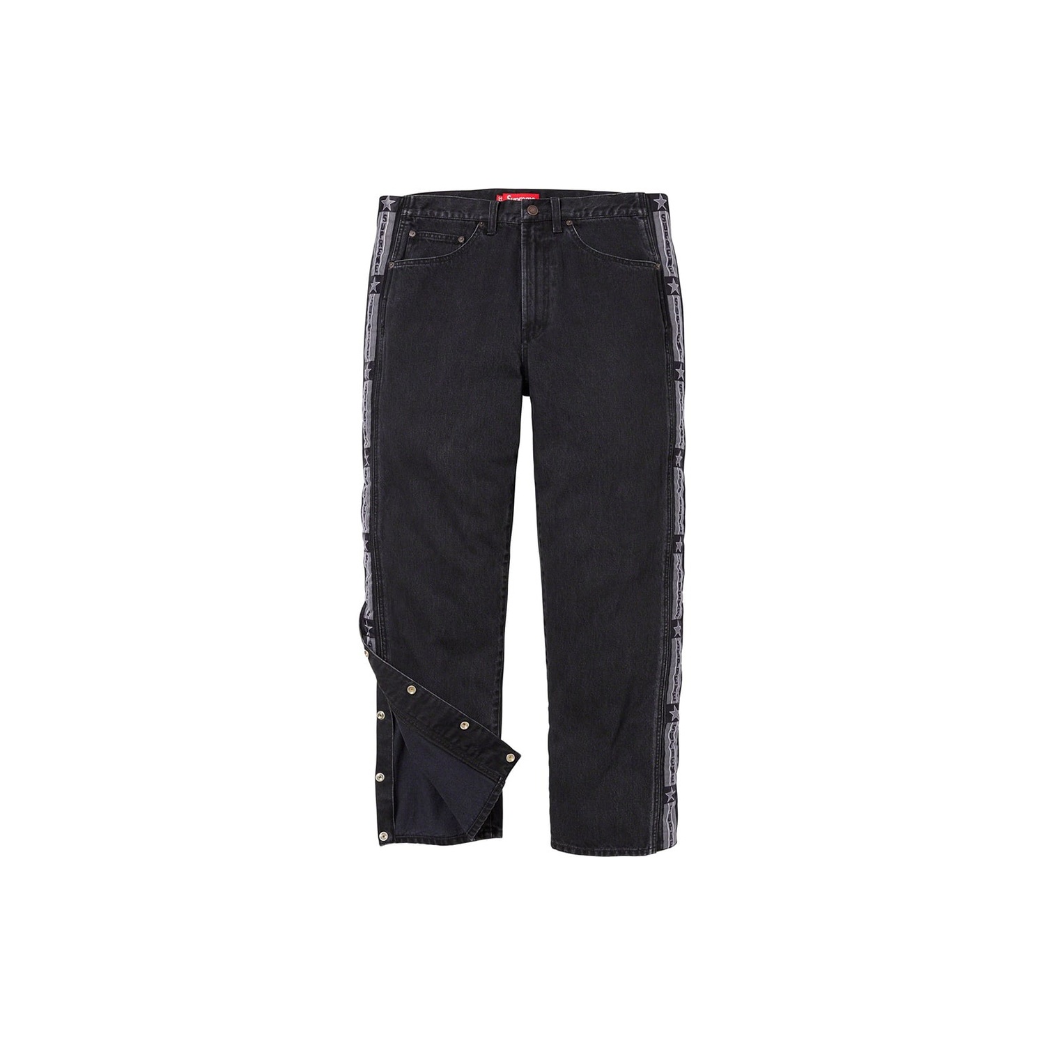 Supreme Snap-Off Baggy Jean Olive Men's - FW23 - US