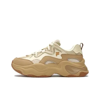 FILA FUSION Bubble Platform Sneakers 'White Tan' Women's