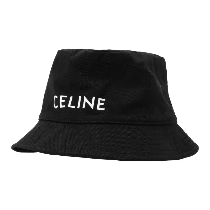 CELINE Bucket Hats Men Black-2