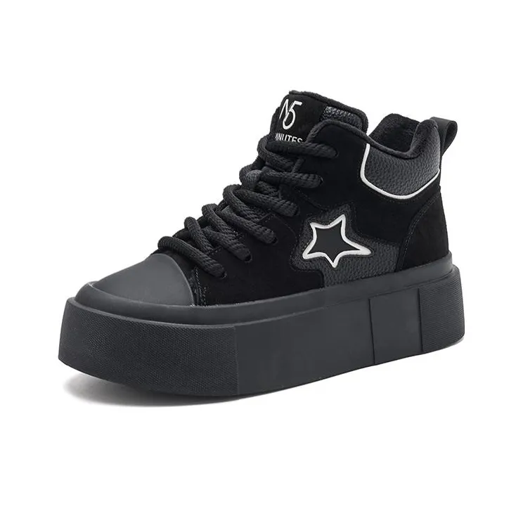 15 MINS High Top Skateboard Shoes Women's-5