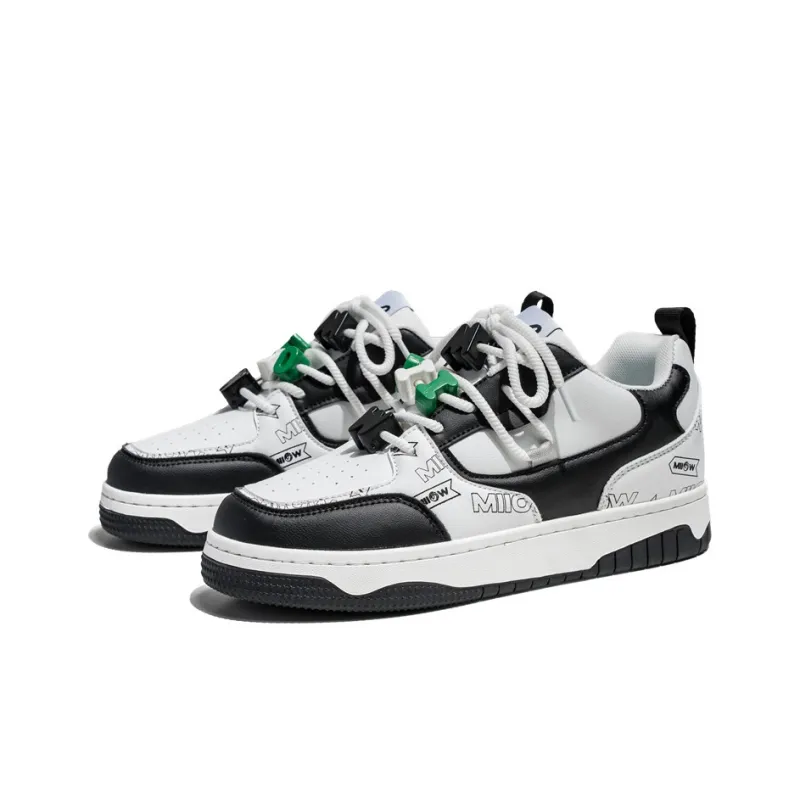 MIIOW Trend Party Series Lightweight And Breathable Low-Top Skateboard Shoes Unisex-1