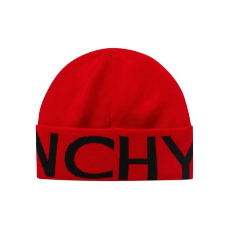Givenchy Logo Intarsia Beanie-1