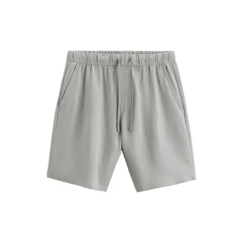 ZARA Casual Shorts Men Pearl Gray