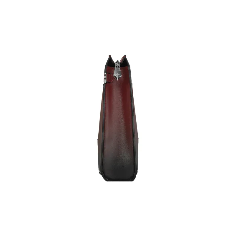 MONTBLANC Calfskin Clutch Unisex Burgundy Color-2