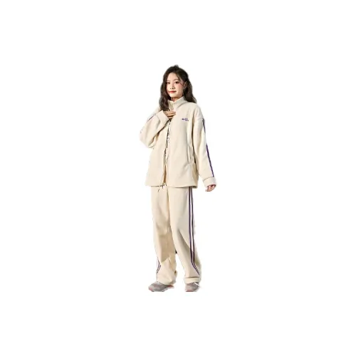 Tonlion Casual Suits Women's Beige