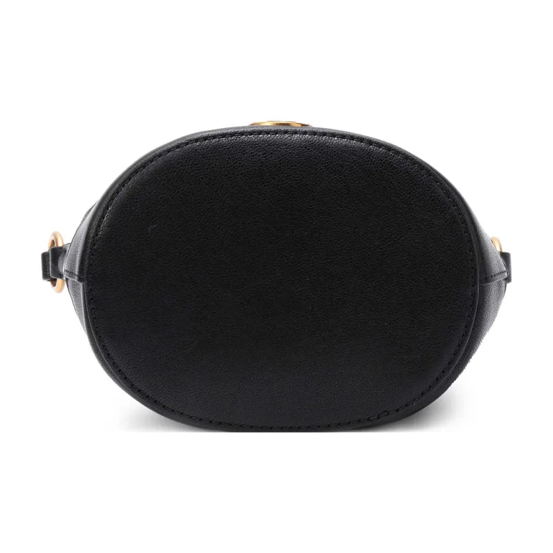 TORY BURCH TB Willa Leather Bucket Bags Shoulder Bag Crossbody Bag Handbag Mini Women's Black-3