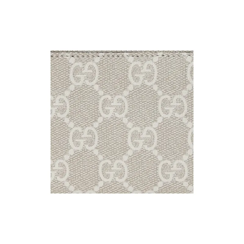 GUCCI Ophidia Canvas With Leather Canvas Bag Key Pouches Women's Beige Mixed Wheat-4