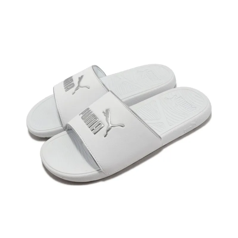 Puma Cool Cat 2.0 Slide 'Pop Up Metal - White Silver'-3