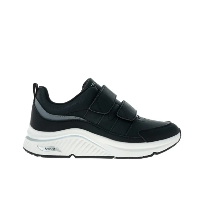 Skechers Arch Fit S Miles Shoes 'Black White' Women's-1