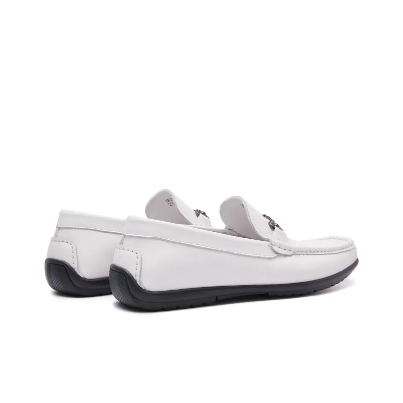 SHERIDan Slip on Casual Shoes Men's White-2