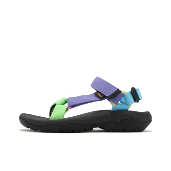 Teva Hurricane XLT2 Beach Sandals Women's Green Purple Blue