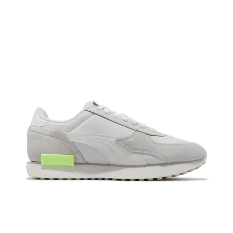 Puma Future Rider Override 'White Alpine Snow'-1