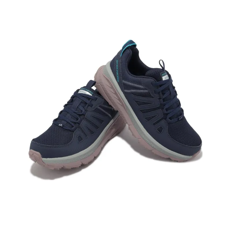 Skechers Switch Back Cushioning, Wear Resistant Low Top Running Shoes Women's Dark Blue-2