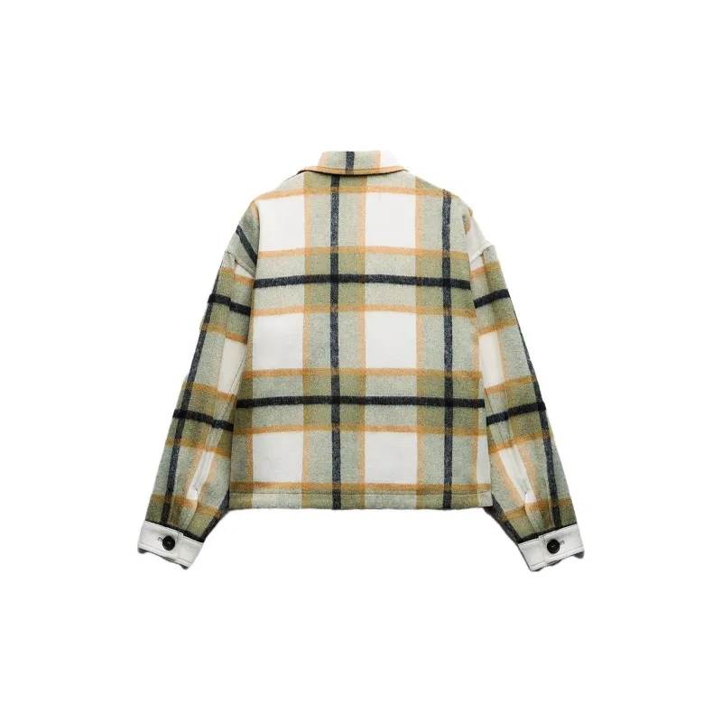 ZARA Jackets Women's Green-1