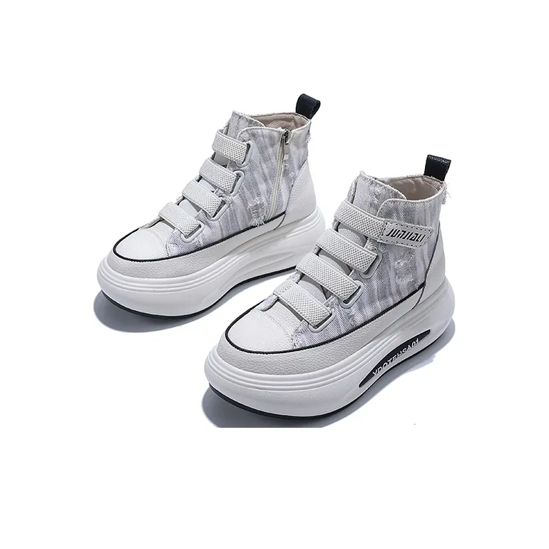 Junjali Height Increasing Wear-Resistant High-Top Casual Shoes Women's-1