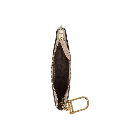 GUCCI Ophidia Canvas With Leather Canvas Bag Key Pouches Women's Beige Mixed Wheat-3