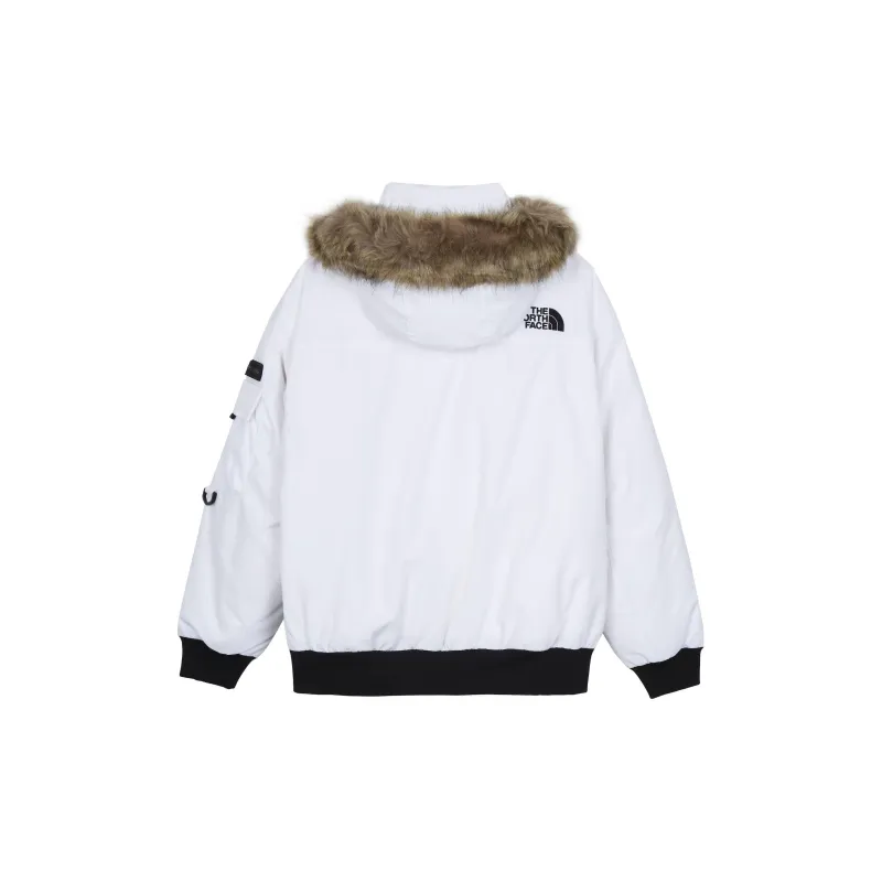 THE NORTH FACE Polar Down Bomber 9 White Unisex Korea Version-1