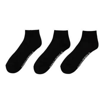 Converse 3 Pack Made For Chucks High Cut Ankle Socks