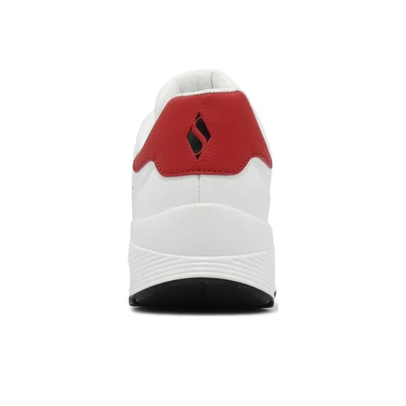 Skechers Uno -Rolling Stones Single Cushioning Wear-Resistant Low-Top Casual Shoes Unisex White-2