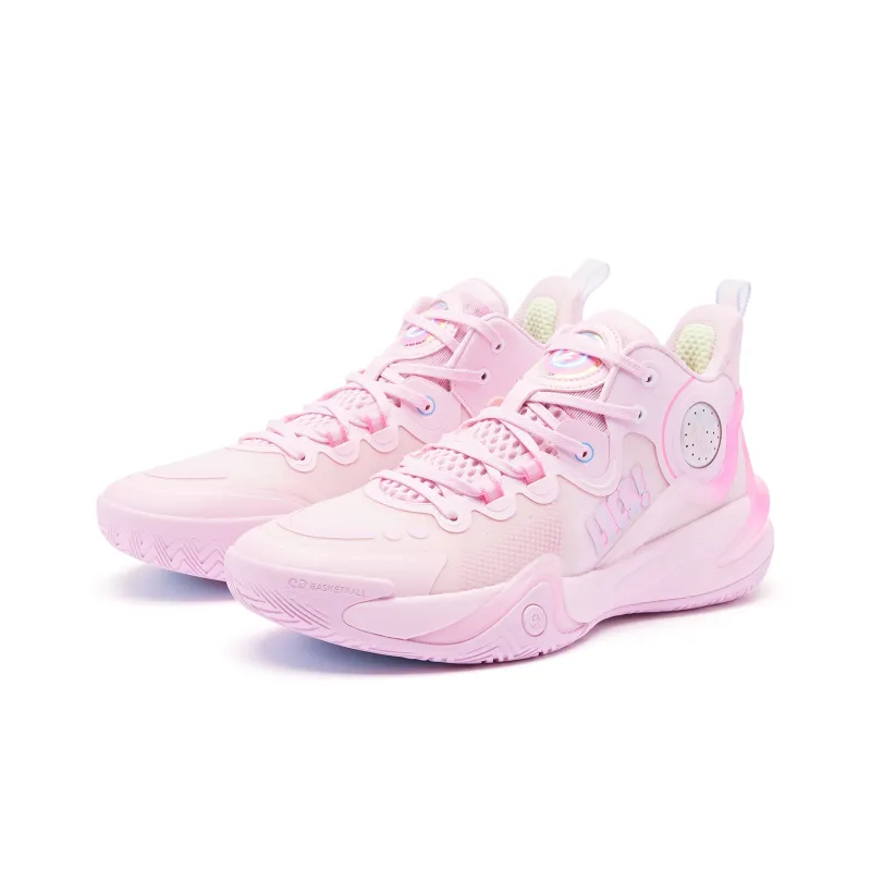 QIAODAN Busters 5ELITE Basketball Shoes Men Low Top Pink-2