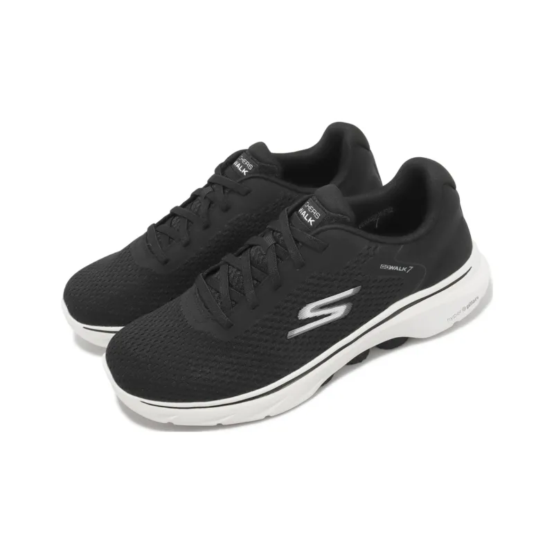 Skechers GO WALK 7 Durable Breathable Low Top Casual Shoes Men's Black-2