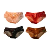 4 Pack A Set: Girlish Pink+Red+Caramel+Premium Black