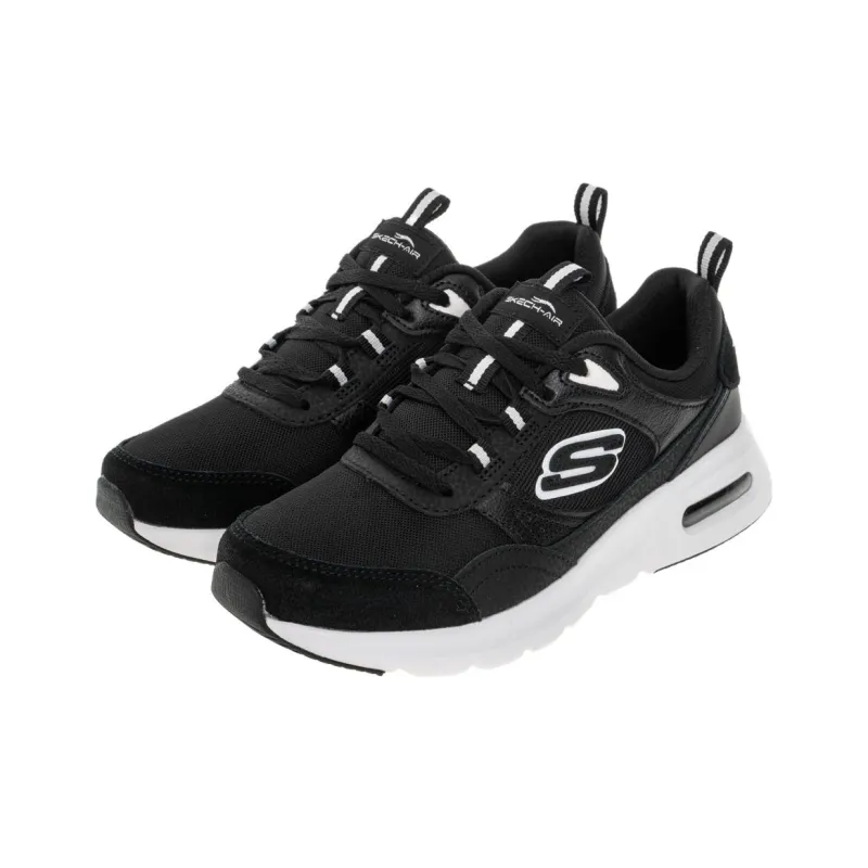 Skechers Skech Air Court 'Black White' Women's-2