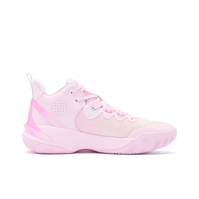 QIAODAN Busters 5ELITE Basketball Shoes Men Low Top Pink-1